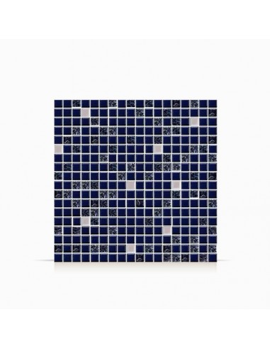 Mosaico Crac Azul 30x30