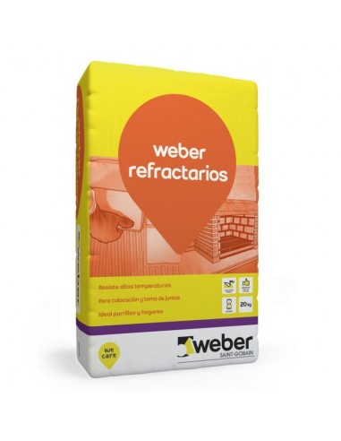 Weber Refractario X 20 Kg