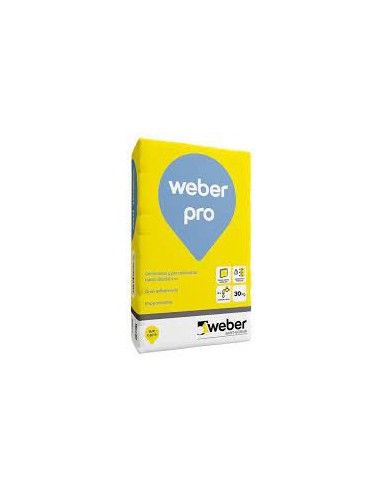 Weber Pegamento Pro X 30 Kg